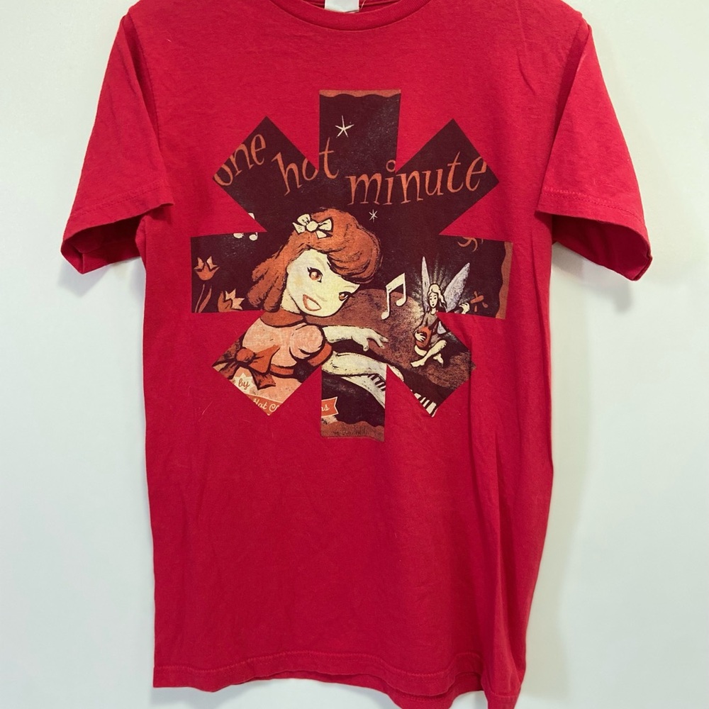 Vintage Y2K Red Hot Chili Pepper One Hot Minute T-Shirt